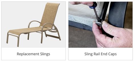 Simple to install. . Patio furniture replacement parts